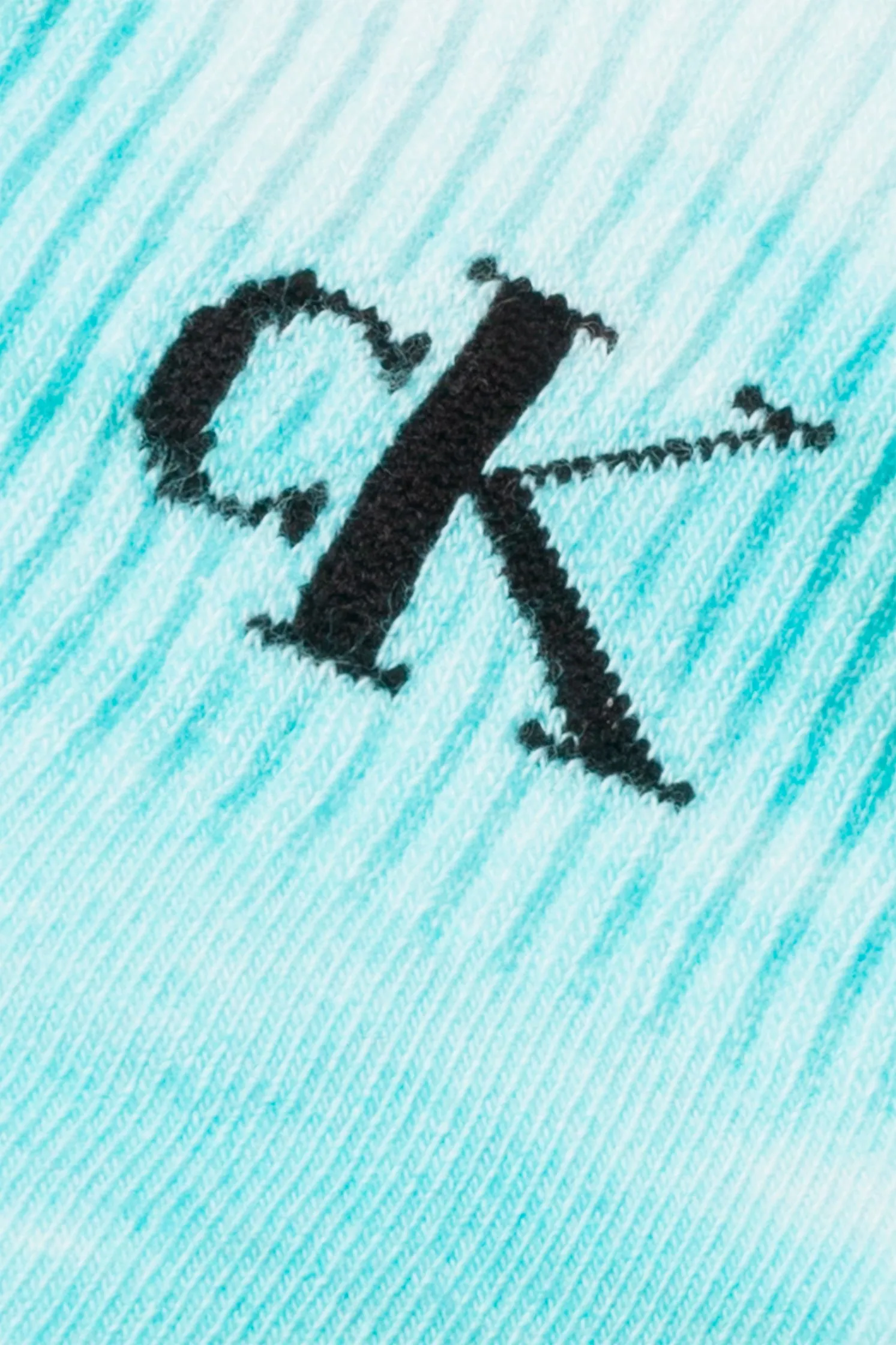 Calvin Klein® Jeans CKJ Cotton Womens Colorflow Socks - Light Turquoise
