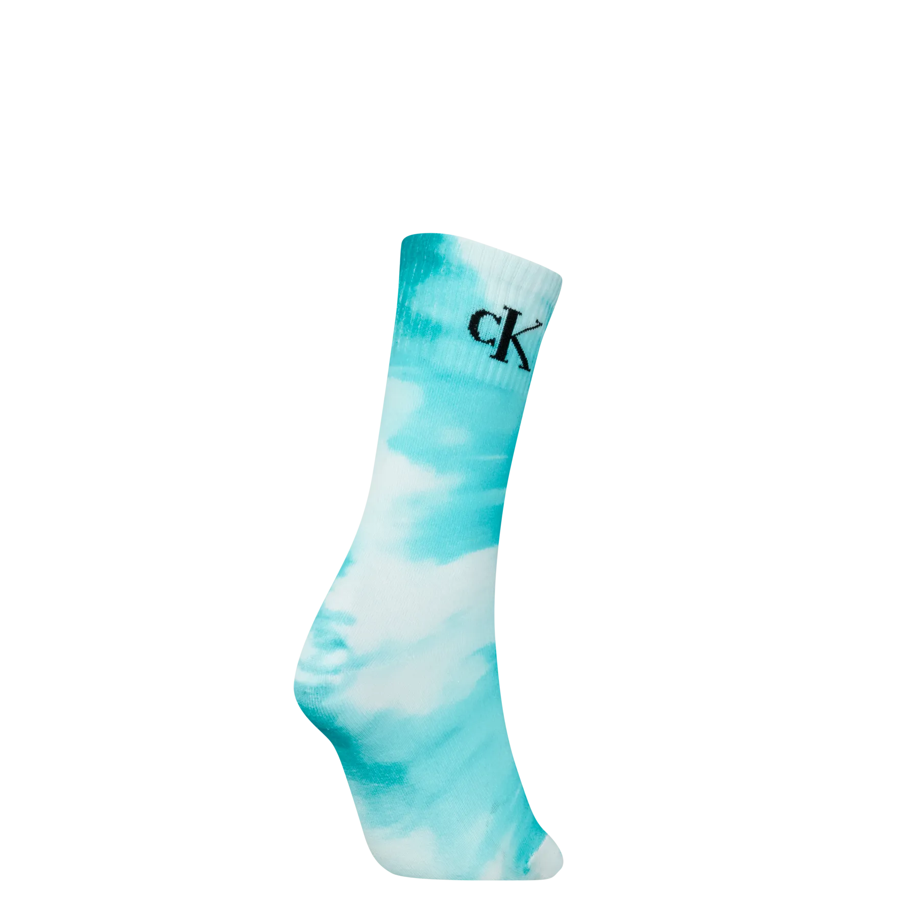 Calvin Klein® Jeans CKJ Cotton Womens Colorflow Socks - Light Turquoise
