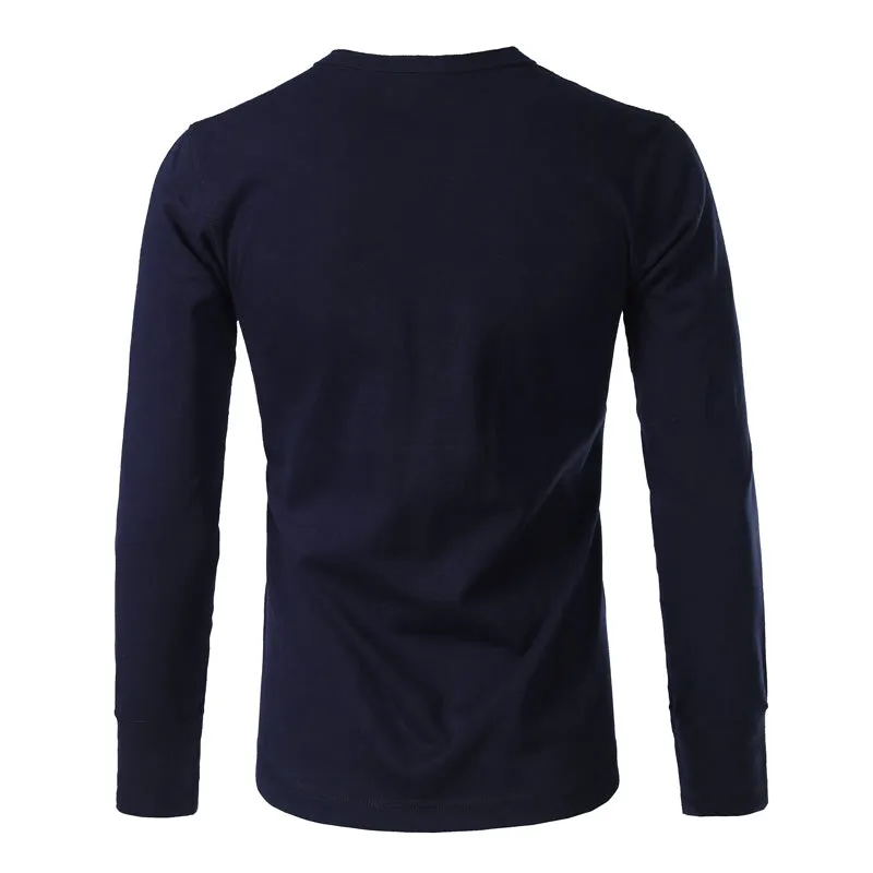 Classic American Henley Shirt