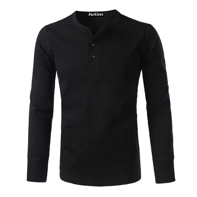 Classic American Henley Shirt