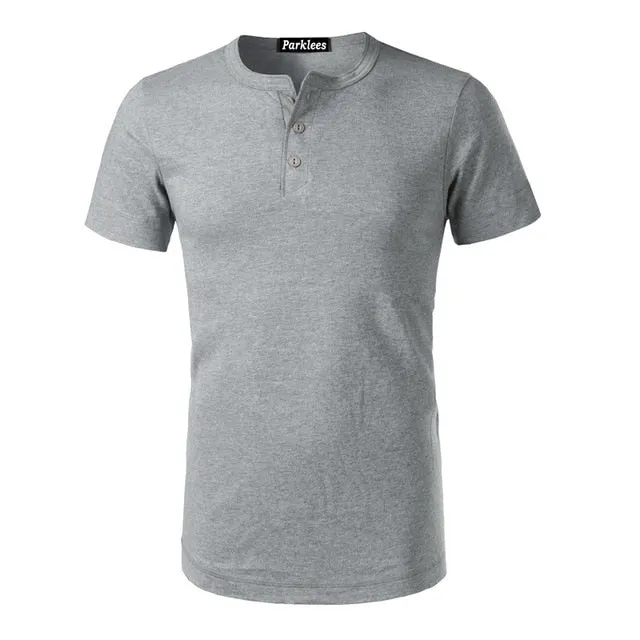 Classic American Henley Shirt
