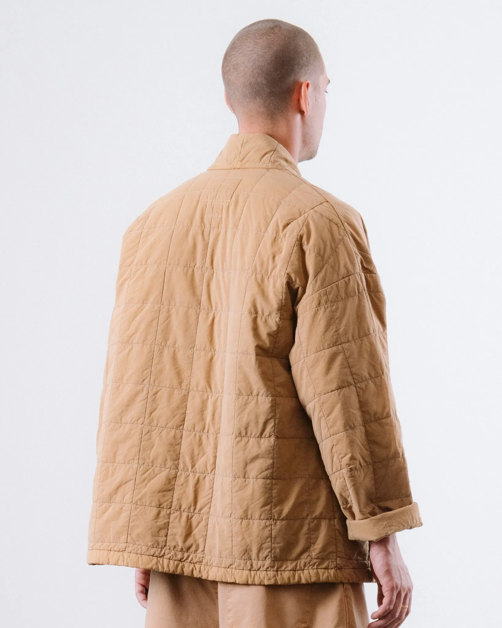 Edo Jacket Cotton Quilt Almond