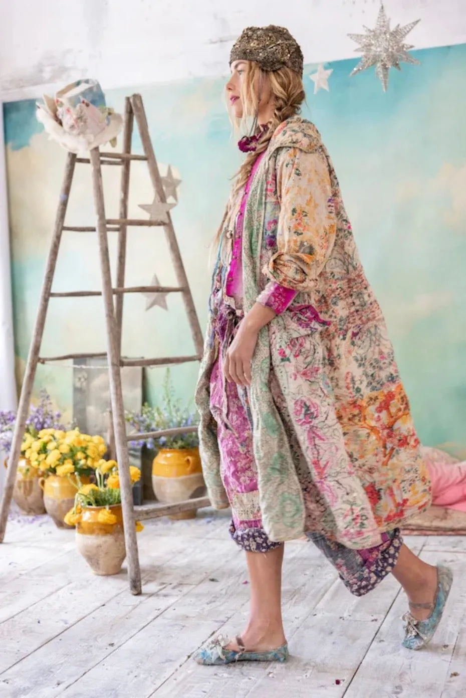 Magnolia Pearl Piecewise Melie Coat JACKET 1183-EUCAL-OS
