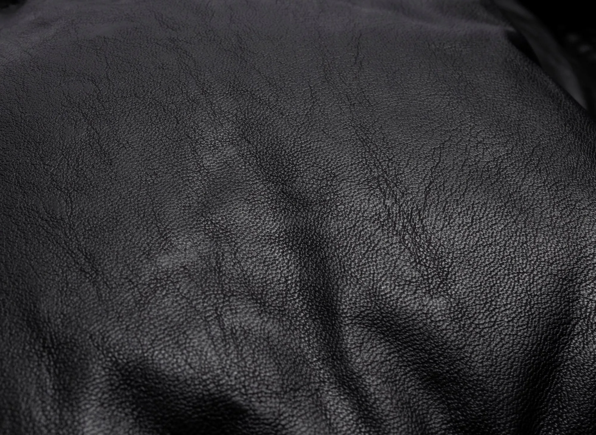 Maison Margiela MM6 Leather Zip Puffer Jacket