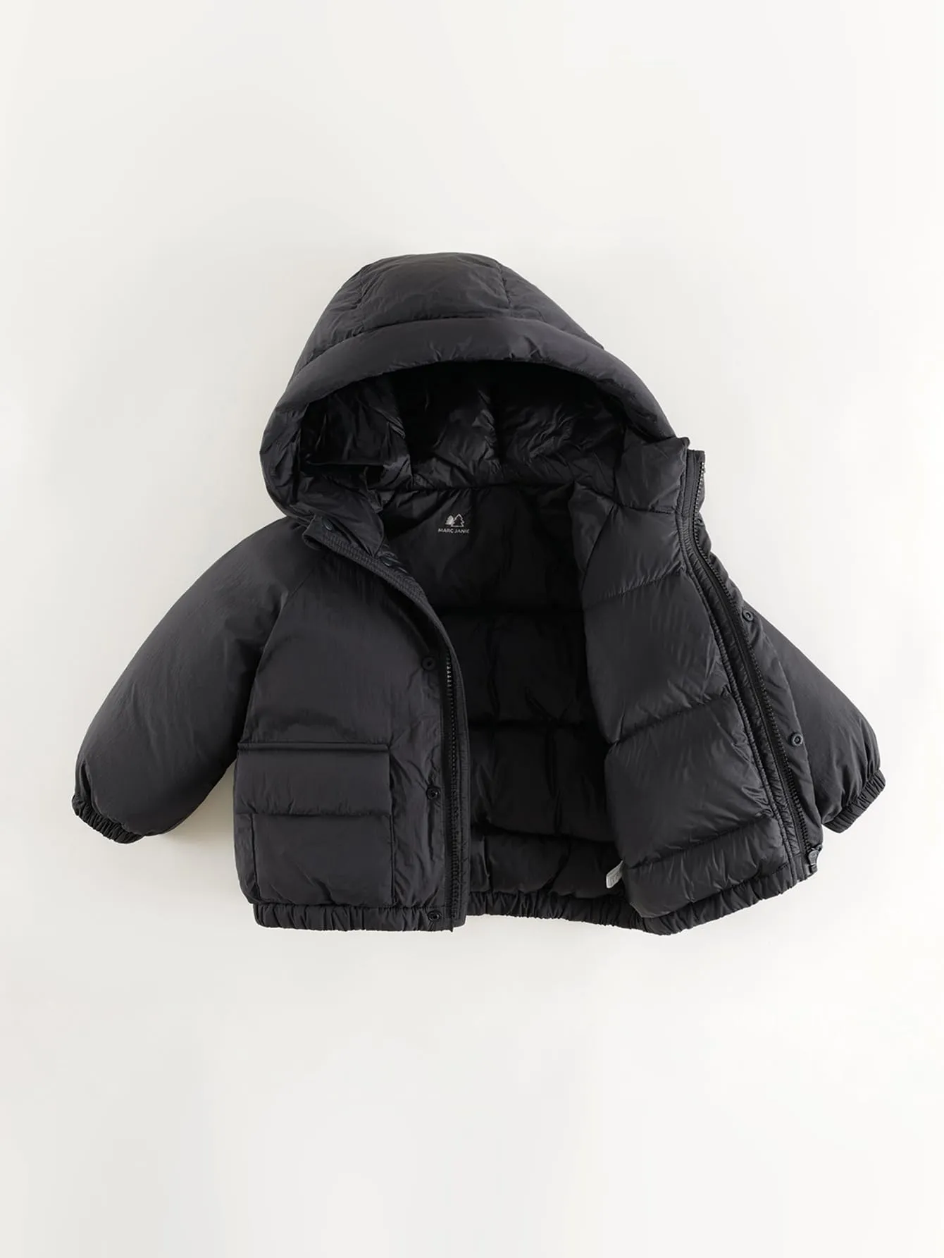 MARC & JANIE Boys Girls Big Pockets Loose Hooded Down Coat 241560