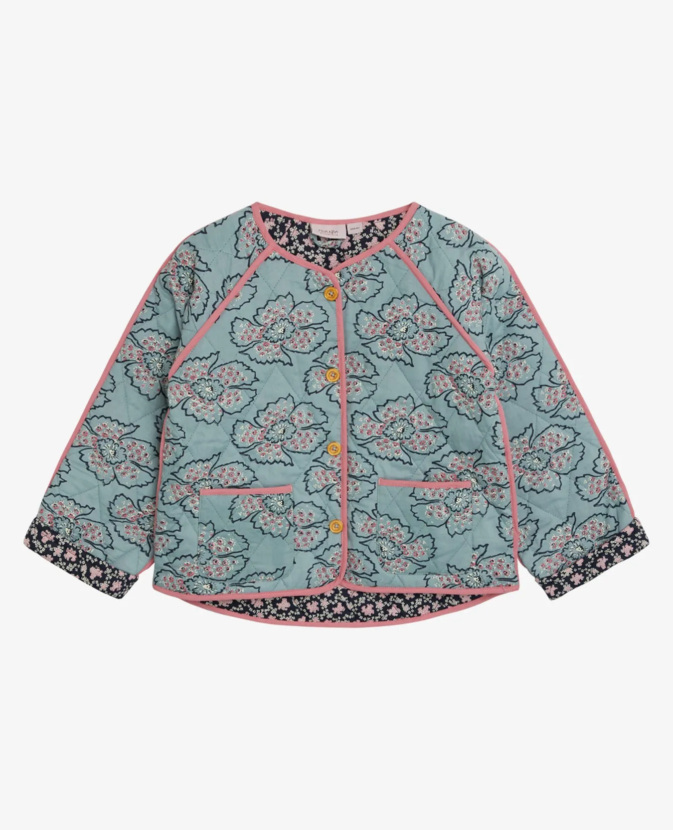 MINI ORGANIC FLOWER QUILT JACKET