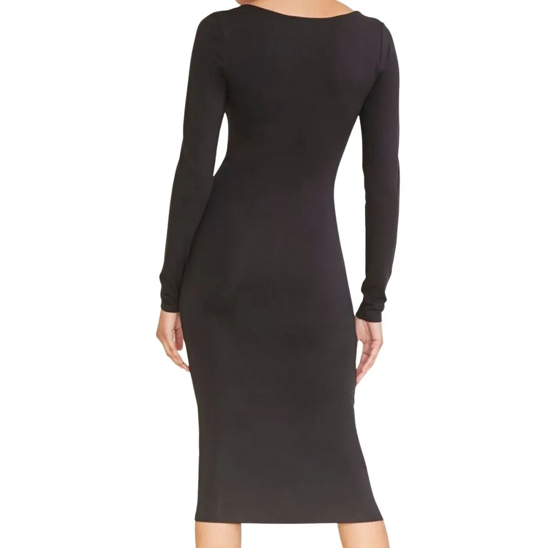 Square Neck Bodycon Dress