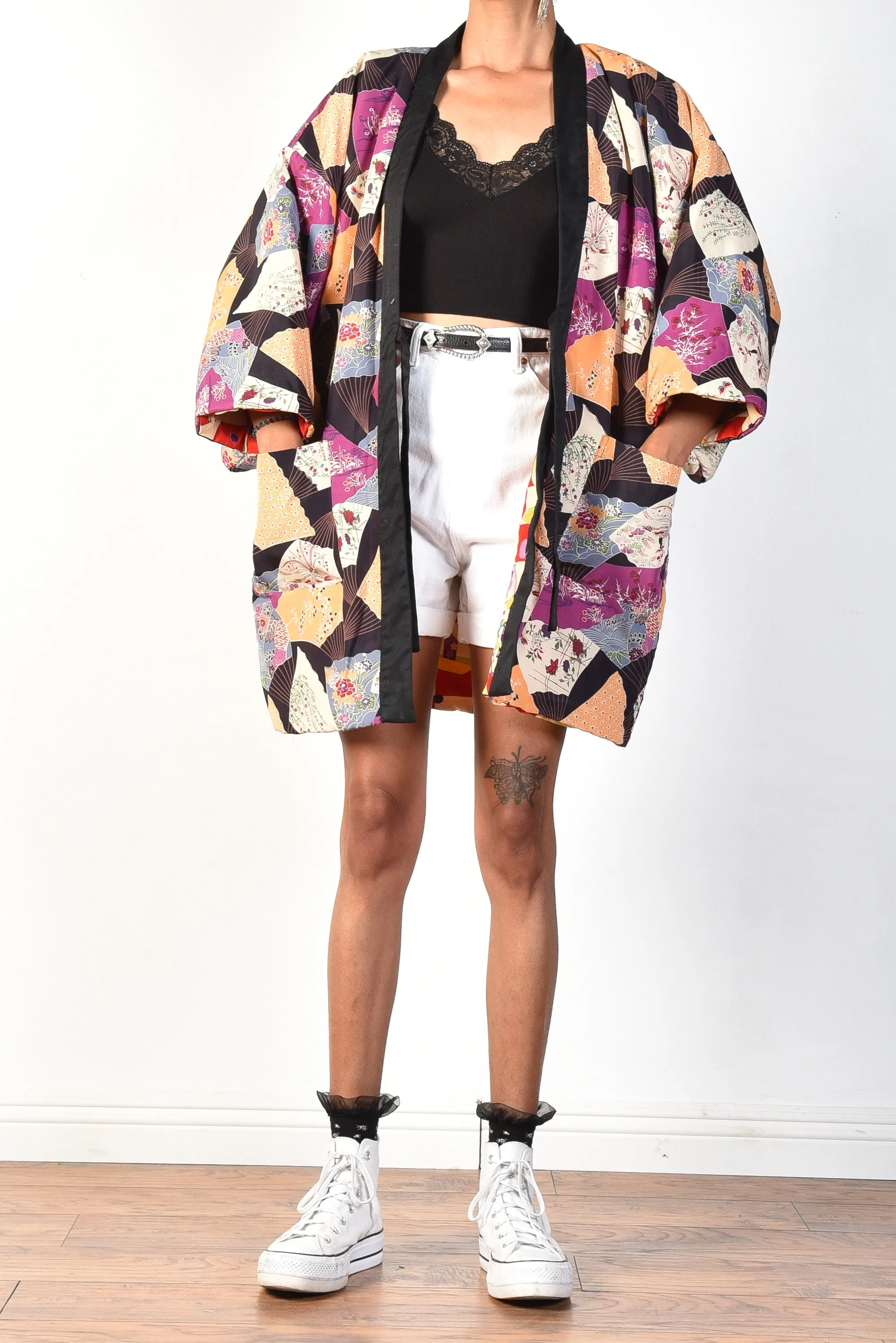 Tasha 80s Reversible Japanese Hanten