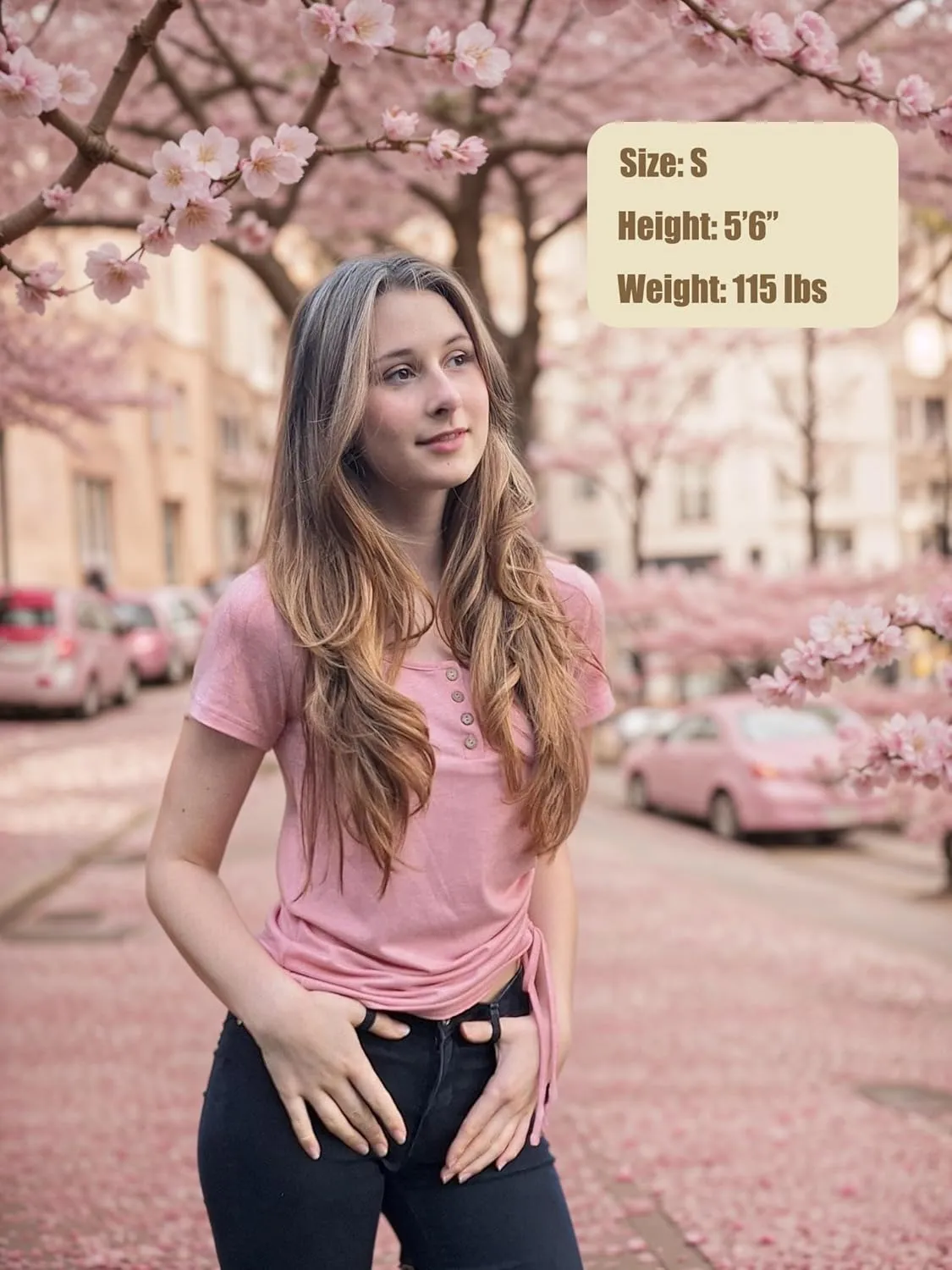 Womens Tops Short Sleeve Summer Henley Shirts